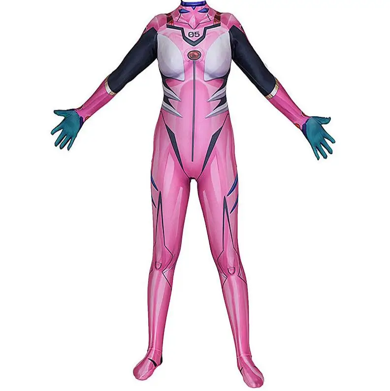 Mari Makinami Illustrious Cosplay Costume Halloween Girls Woman Bodysuit Plugsuit Superhero Catsuit Zentai Suits Adults Kids