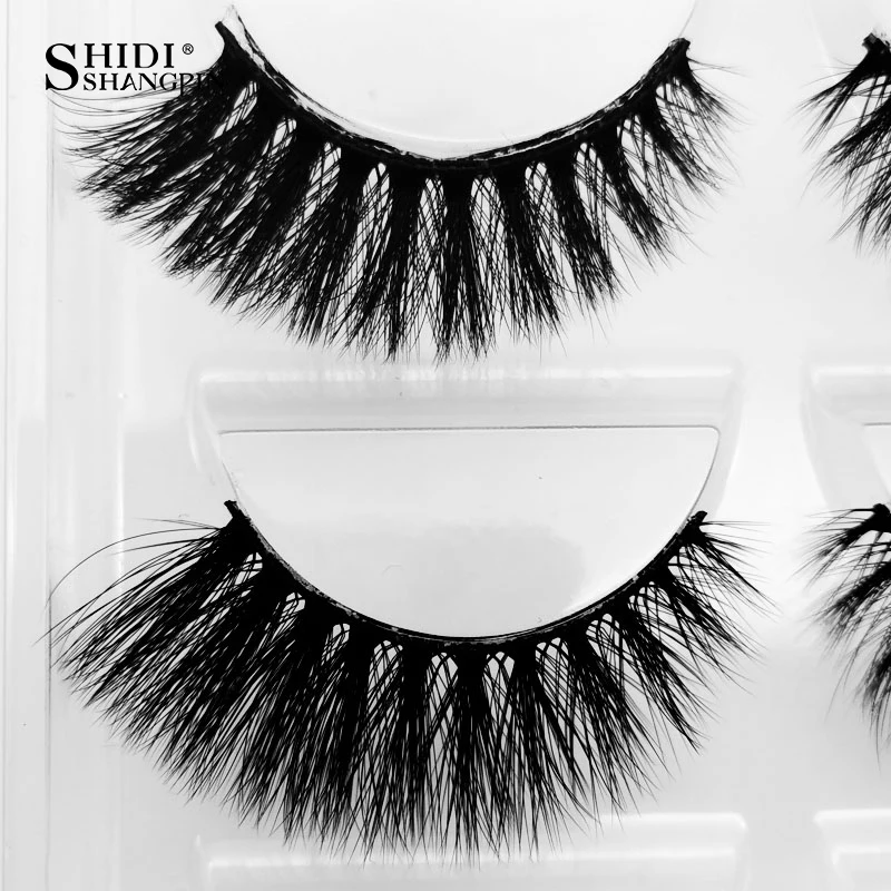5 쌍 3D 속눈썹 손으로 만든 자연 긴 가짜 밍크 속눈썹 고품질 거짓 속눈썹 확장 메이크업 메이크업 도구