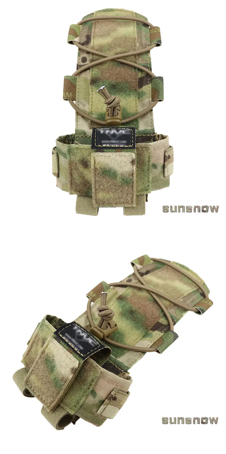 Outdoor Sports Tnvc Mohawk MK3 Counterweight Helmet Battery Bag Helmet Accessory Bag