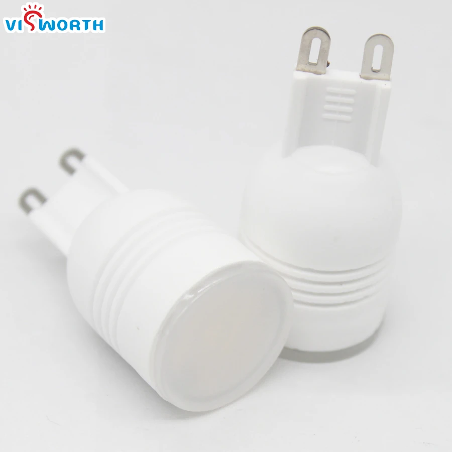 3W 5W 7W SMD3014 Led Lamp G9 Base SpotLight Ceramic Mini Body AC 110V 220V 240V Warm Cold White Led Bulbs Replace Halogen