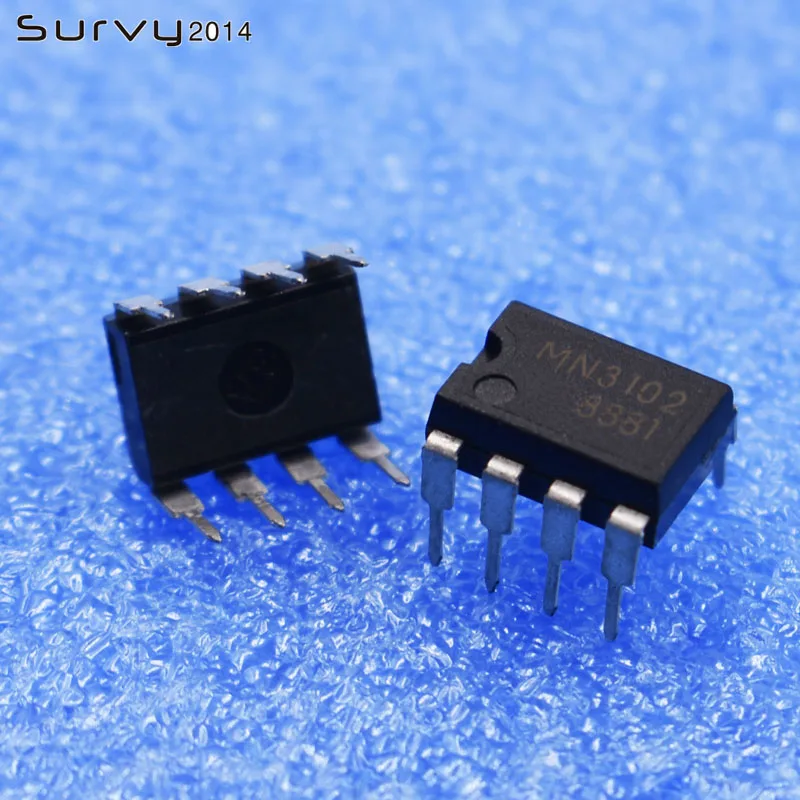 1PAIR of MN3207+MN3102 8PINS CHORUS FLANGER IC NEW diy electronics