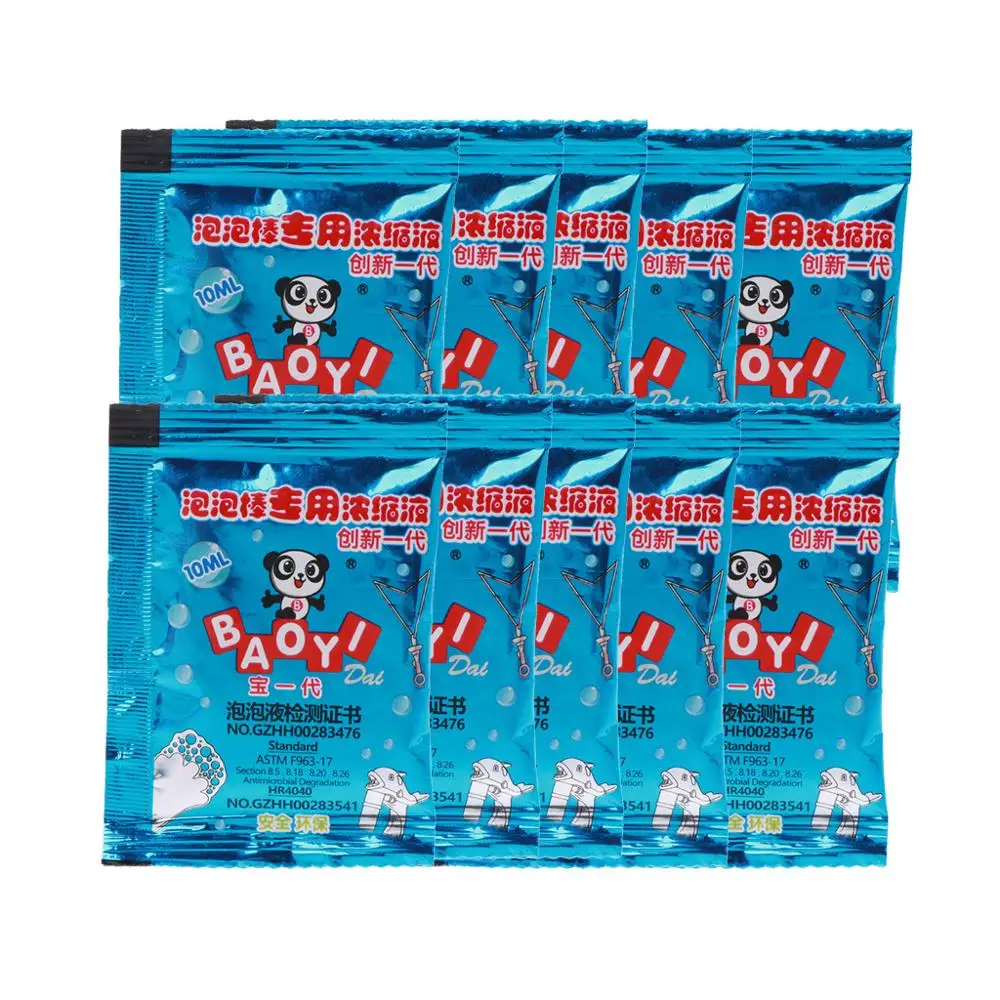 100 Ml Mới Tập Trung Bong Bóng Lỏng Nước Xà Phòng Súng Bắn Bong Bóng Phụ Kiện