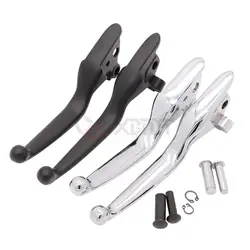 Motorcycle Brake Clutch Levers For Harley Touring Road King Street Glide 2008-2013 FLHT FLHR Classic FLHRC FLHX 2014-2018