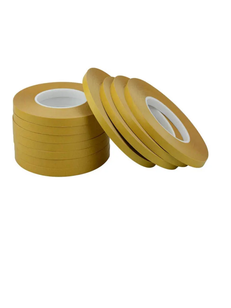 50M Double Sided Tape PET Acrylic Strong Adhesive Clear Strong Transparent Tape for Gift Packing School Supplies Paper Craft