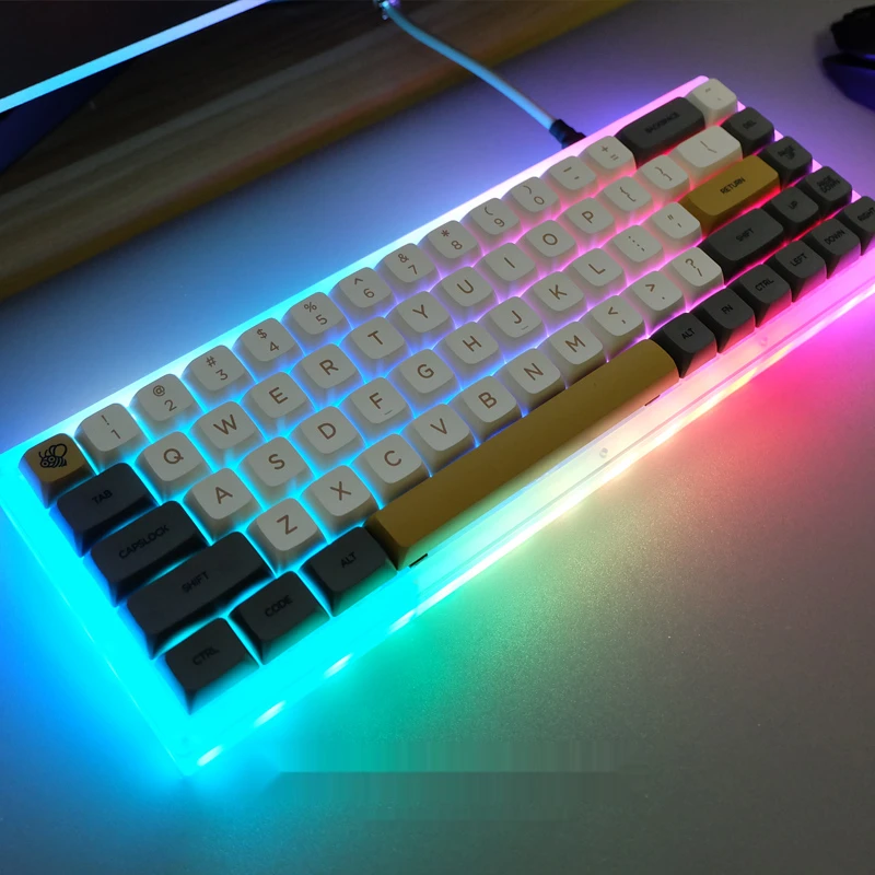 

Aifei Shimmer Keycaps, Xda Height, 138-key Pbt, Suitable for Mechanical Keyboards Such As 104/68/87/980 Free Shipping