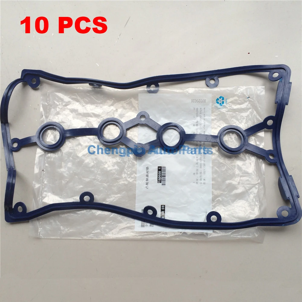 

10X Aluminum Engine Valve Cover / Camshaft Cover Gasket 96353002 216-198-MFD3 For Chevolet Aveo Excelle1.6L Daewoo Lanos KALOS