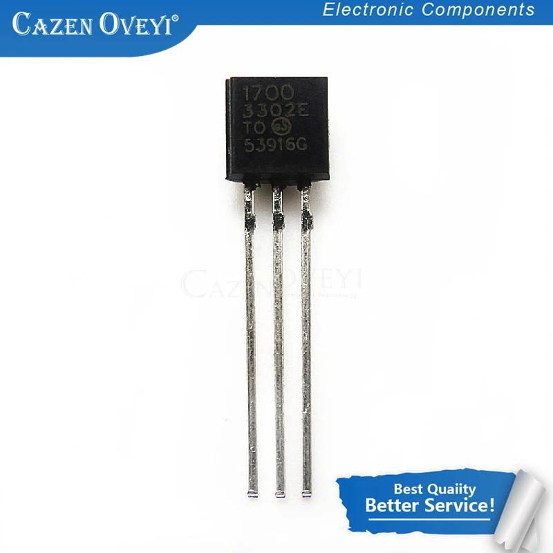 10pcs/lot MCP1700-3302E/TO MCP1700 Fixed LDO Voltage Regulator In Stock