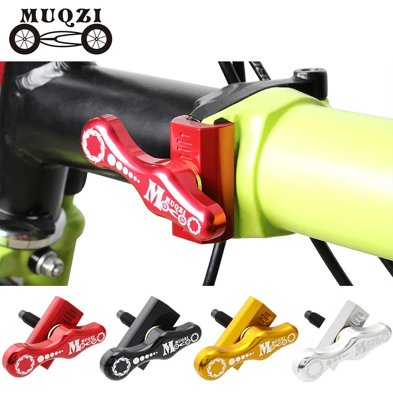 MUQZI For Brompton Bike Fixed Clamps Folding Bike Hinge Levers