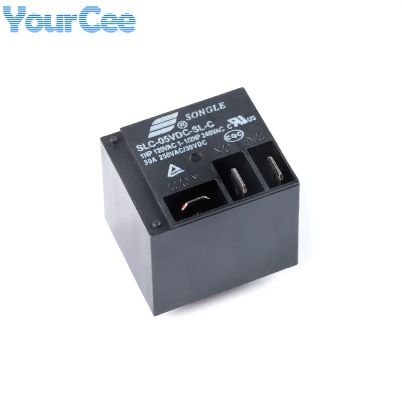 Relay 24VDC 12VDC 5VDC SLC-24VDC-SL-C SLC-12VDC-SL-C SLC-05VDC-SL-C 5 Pins a set of conversion Relays