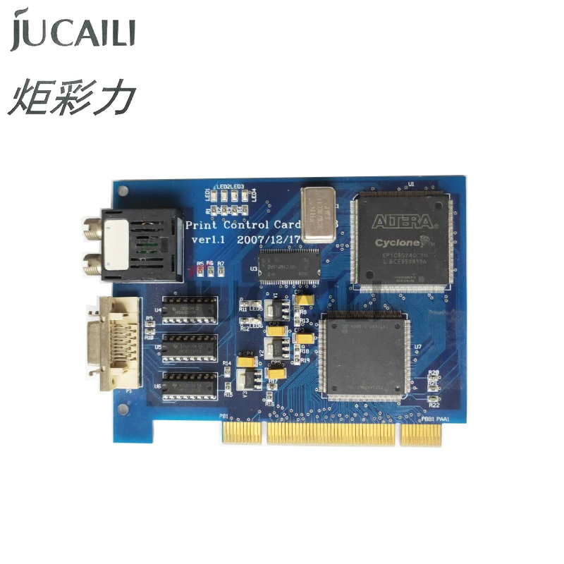 

Jucaili Infiniti blue PCI card 44.736/3.3V MHz for Seiko 510 printhead for Infiniti challenger inkjet printer control board