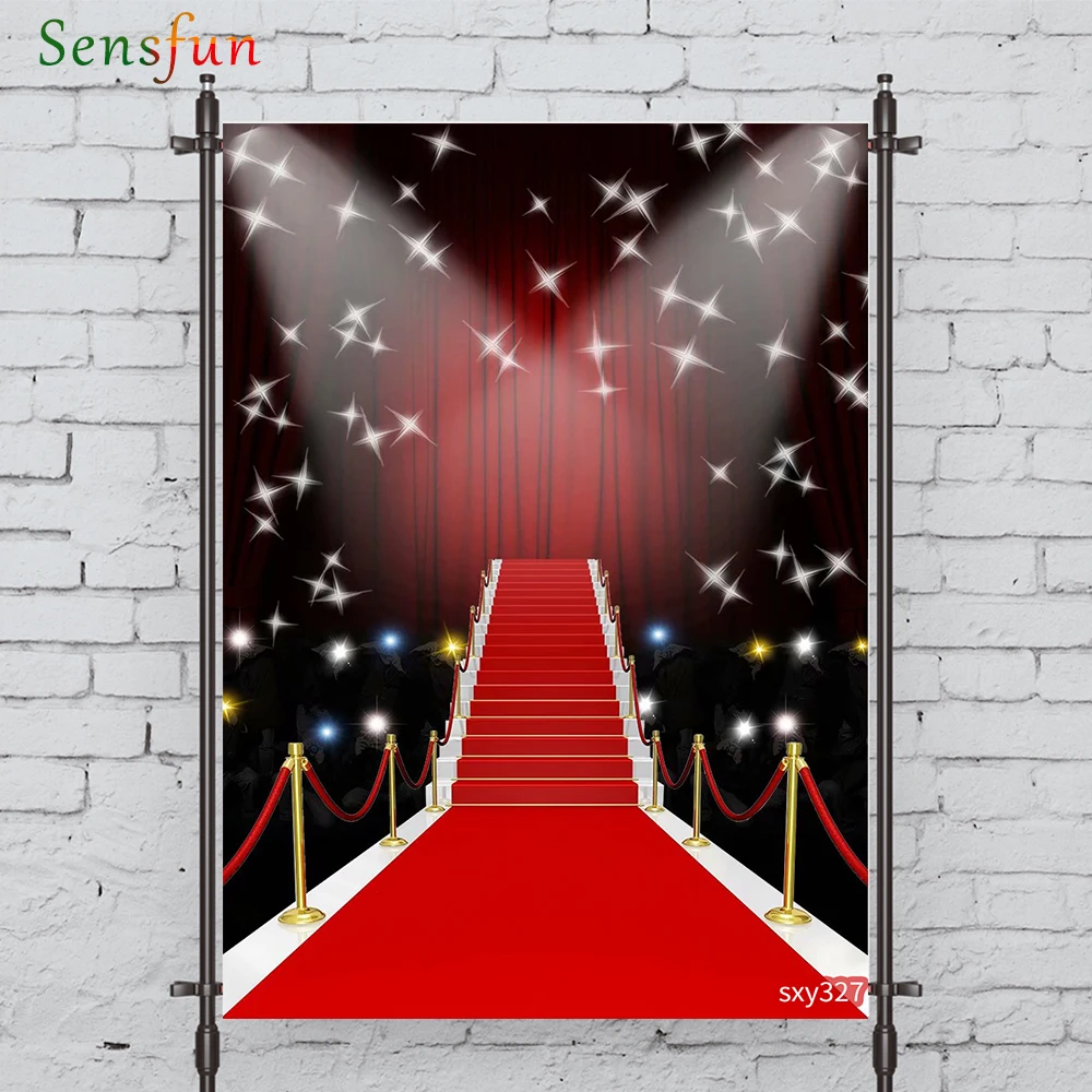 LEVOO Photography Backdrop Red Carpet Flash Catwalk Celebrity Photocall Decor Fabric New Shoot Photography Backdrop