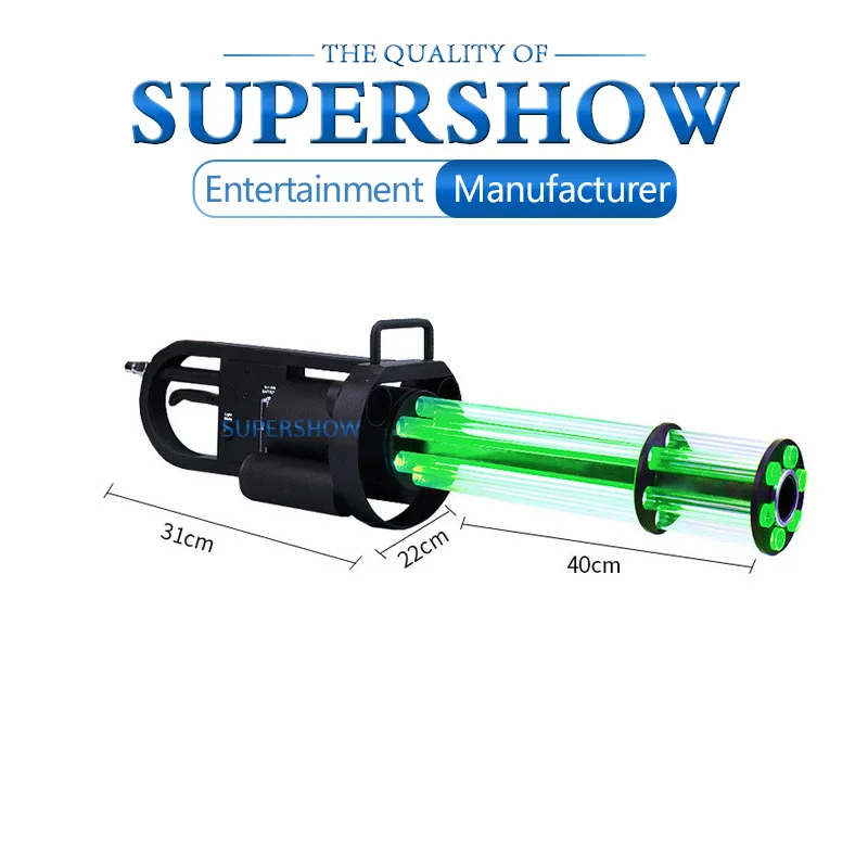 Machine à Jet pour Discothèque, Effet de Scène, Main de Maintien, Canon à Brouillard DJ, Rotation, Proxy, Rgb, Document, Spinning, CO2