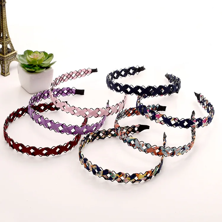 New Fashion Flower Leaf Hair Hoop Headband Hairband for Women Girls Bezel Hair Band Hair Accessories