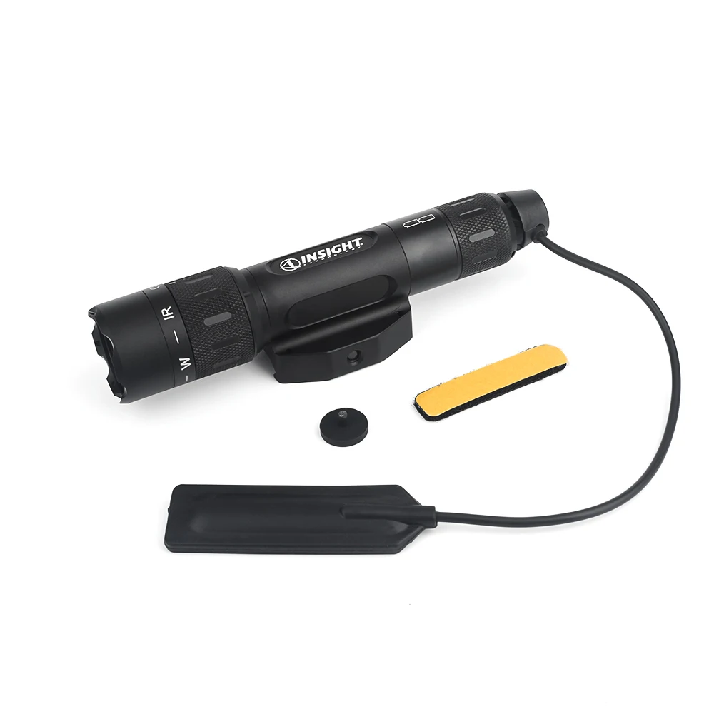 Imagem -04 - Lanterna Tática Wmx200 200 Lumens Caça ir Insight Scout Luz Airsoft Arma Luz com Montagem qd para Picatinny Ferroviário