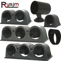 Soporte Universal para montaje de cápsula de calibre de coche, 2 pulgadas, 52mm, negro, individual, doble, Triple, soporte para conducción izquierda y derecha, personalizado