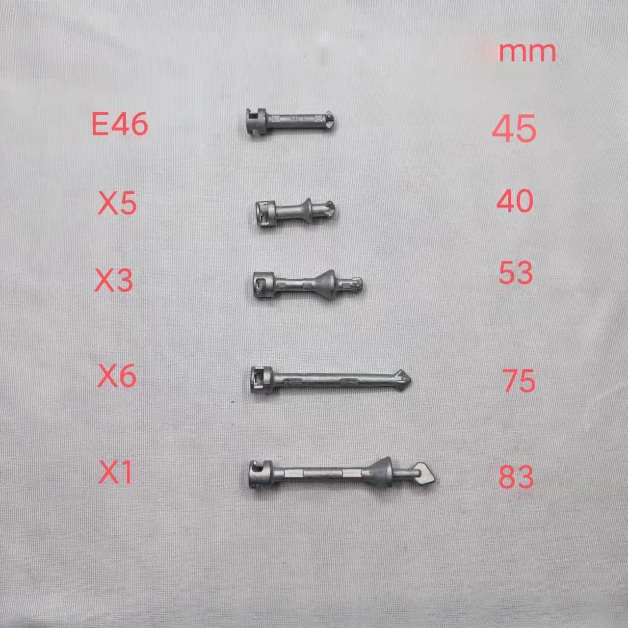 Accessories for BMW E46 X1 X3 X5 X6 Lock Cylinder Replacement for Car Door Lock