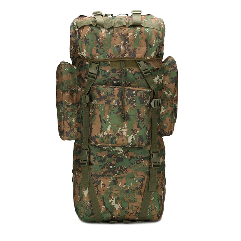 

Hot Selling Tactical Pack 65L Large Capacity Hiking Backpack Camping Outdoor Bag Hiking Camouflage Backpack