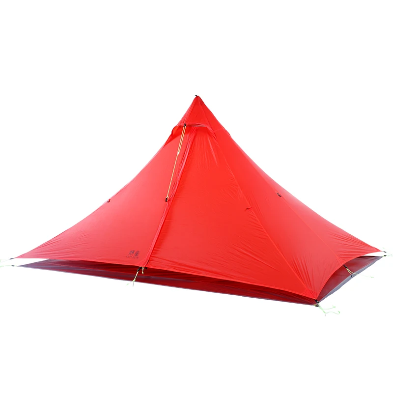 آستا جودة عالية 20d كلا silnylon الهرم يطير في الهواء الطلق التخييم خيمة 265*170*135 سنتيمتر