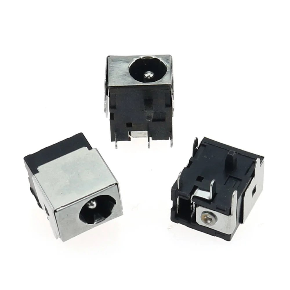 5pcs DC Jack Power Socket 5.5*1.65 / 2.1 / 2.5 MM Charging Port Connector Female For Laptop Electronic Product PCB Power Interfa