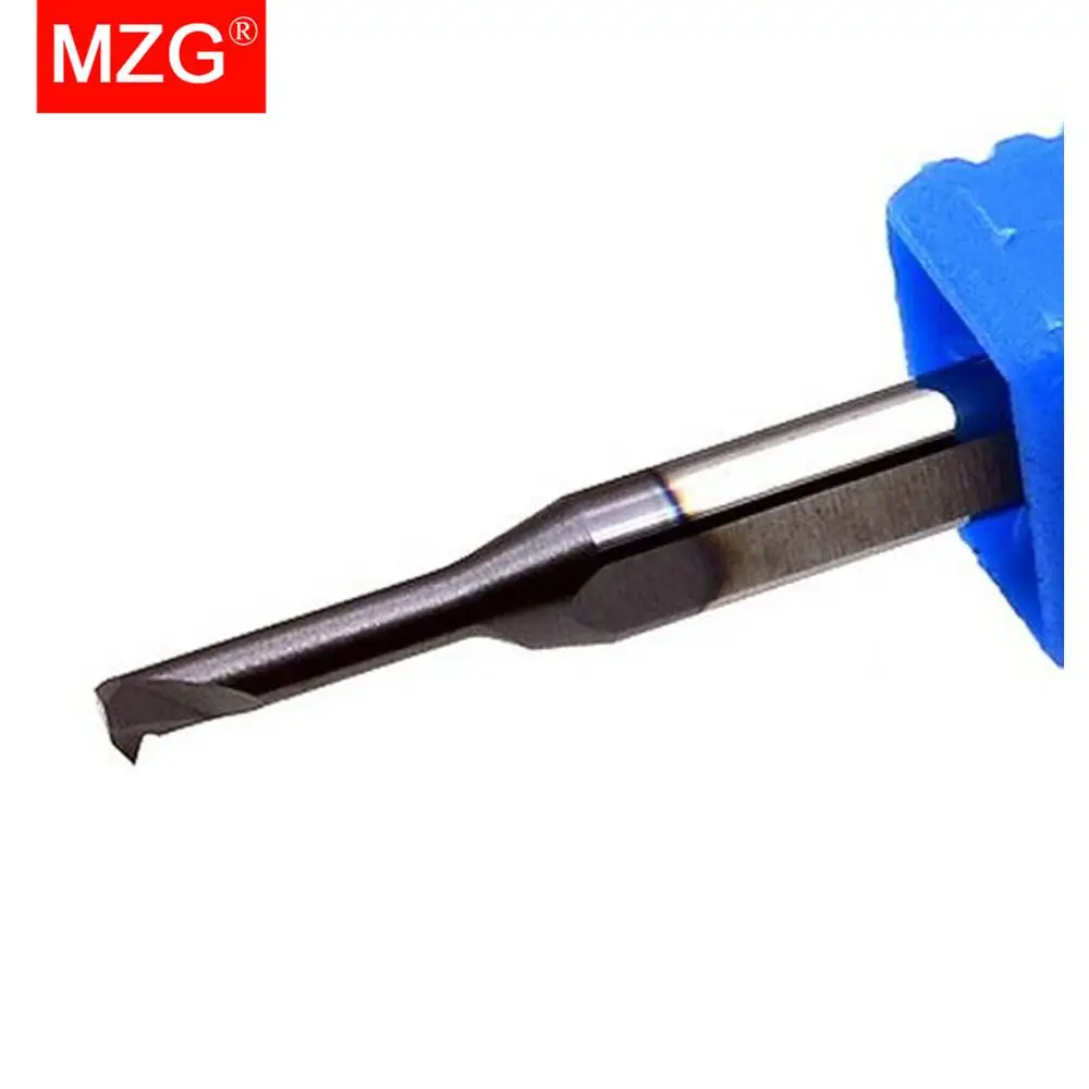 Mzg 1pcs agitar pequeno buraco usinagem de rosca máquina de torno cnc carboneto de aço de tungstênio 4mm 6mm chato threading ferramenta de