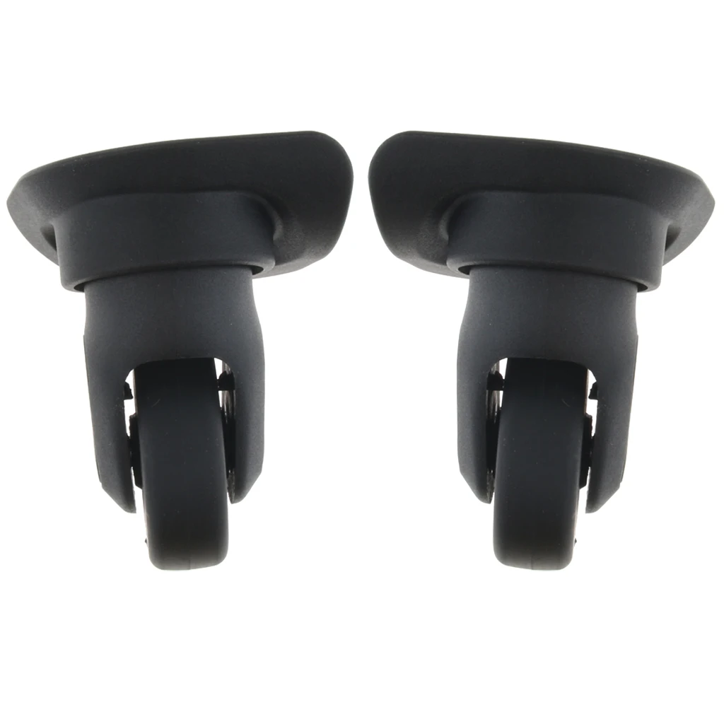 1 Pair Luggage Wheels Replacement Universal Trolley Fixed Casters - Flexible and High Quality ( A84 )