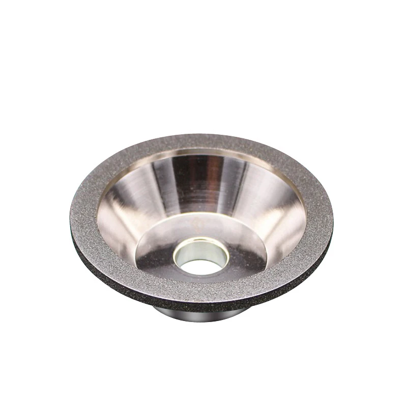 1 PC New Diamond Electroplated Bowl-Shaped Grinding Wheel Universal Knife Sharpener Alloy Grinding Wheel Diamond Grinding Wheel