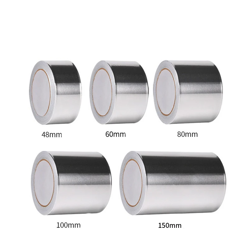 High Temperature Resistant Smoke Exhaust Pipe Sealing Kitchen Cauldron Leak Proof Sunscreen Heat Insulation Aluminum Foil Tape