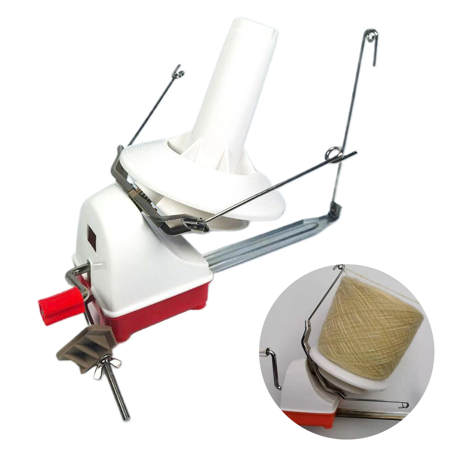 Yarn/Wool/String/Fiber Ball Winder Swift Hand Operated Sewing Machine Accessory