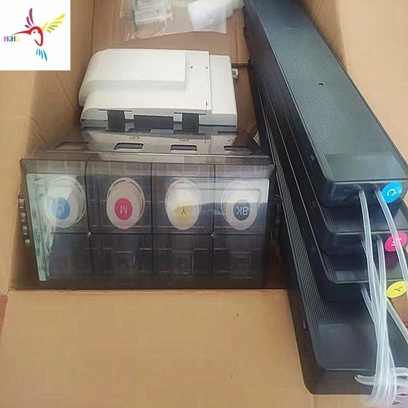 Empty Ciss T8581-T8584 Continue Ink System with Resettable Chip for Epson Workforce WF-C20590a/WF-C20590b/WF-C20590c Printer