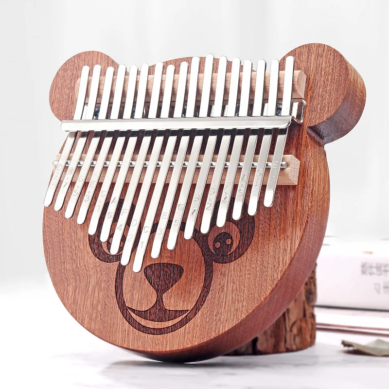 Trackman 17 keys Sabilli kalimba finger Thumb piano 21 key xylophone vibraphone musical instrument Mahogany Bamboo Black walnut