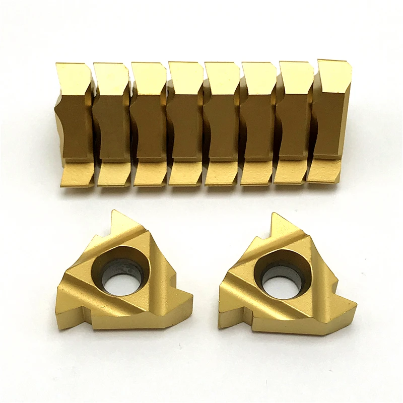 MMT22IR AG60 Utensile per tornitura filettatura Inserto in metallo duro Utensile da taglio Filettatura esterna Utensile per tornio CNC Inserto filettato di alta qualità