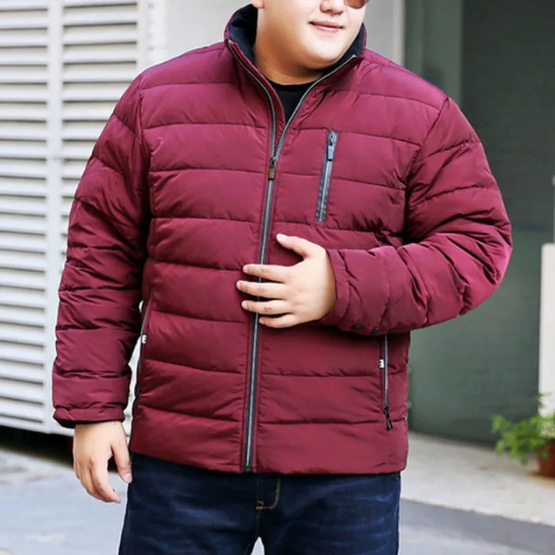 Winter Plus size down jackets Men 5XL 6XL 7XL 8XL 9XL 10XL Bust 170cm down jacket men 3 colors