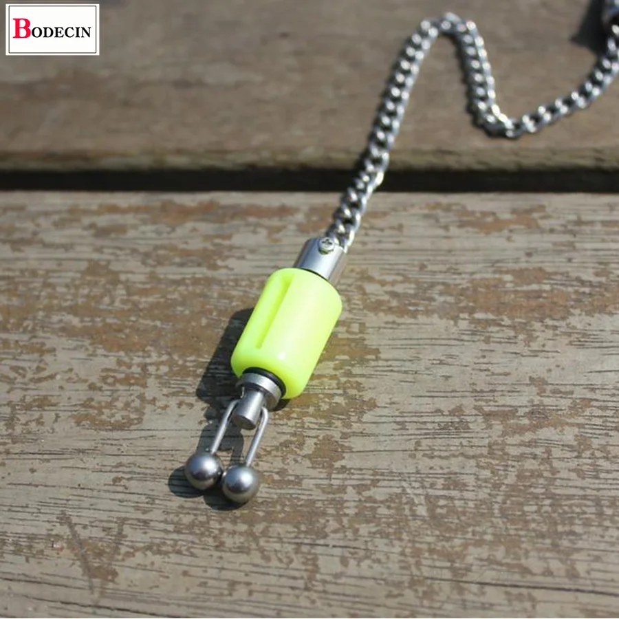 BODECIN 1PCS 4 Colors Fish Swinger Hanger/Carp/Chain Fishing Tools/Accessories/Tackle/Goods Durable Fishing Bite Alarm/Indicator