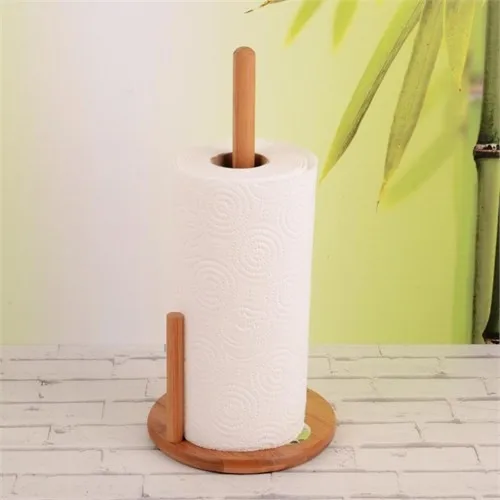 

İhouse20027 Bamboo Paper Towel Holder Bamboo