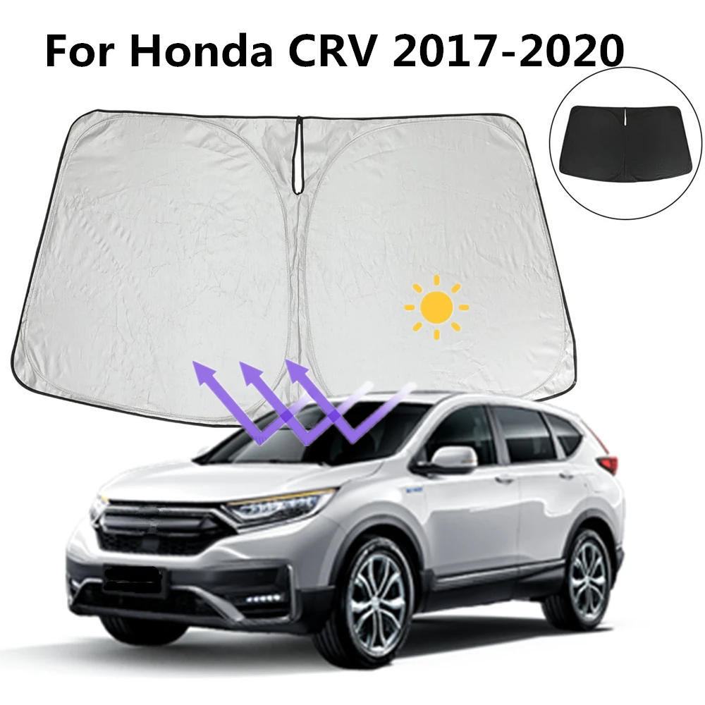 

Car Sun Visor Windshield sunshade Auto Front Window UV Rays Protector For Honda CRV CR-V 5th Accessories 2017 2018 2019 2020