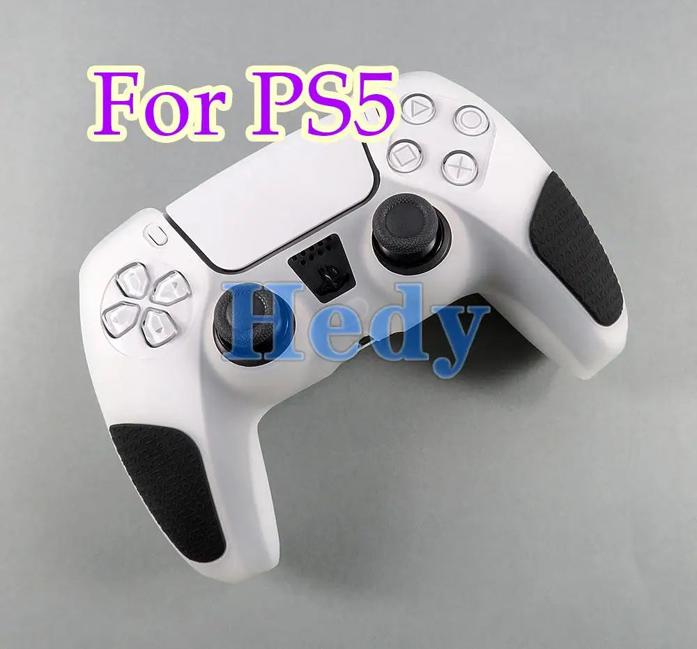 

10pcs Thicken Soft Silicone Case For PS5 Controller Gamepad Protective Case Cover For Ps5 Sony Playstation 5 Cases Cover Skin