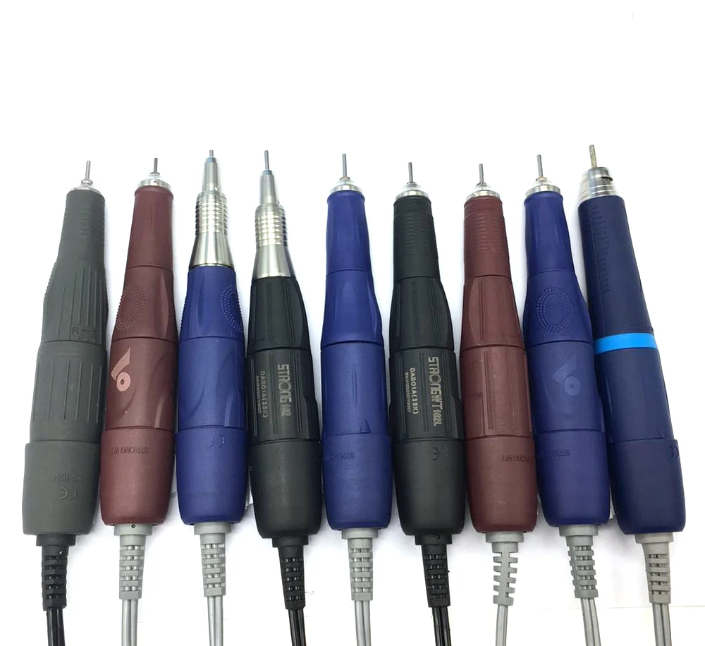 1 stks Chinese goede kwaliteit 35000 rpm nagel boor handstuk micro motor Sterke 102 handstuk