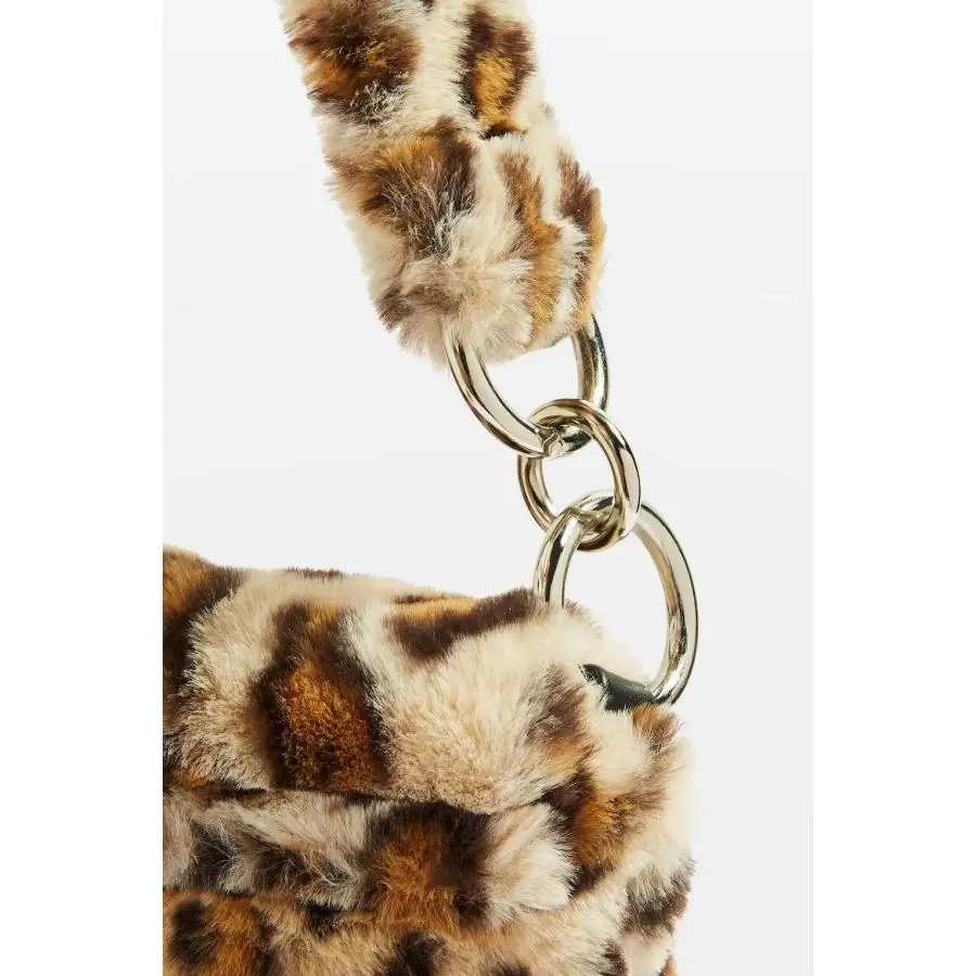 Fur Bag animal print leopard bag women ladies winter warm crossbody bags famous Brand Large Capacity shoudler Clutch 2019 new