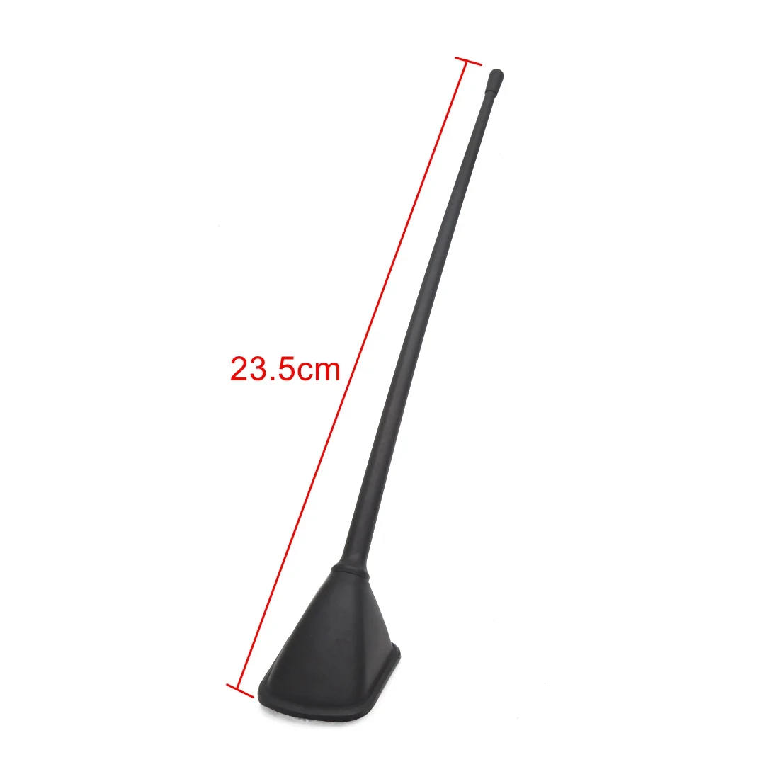 X Autohaux 21/23/24/37cm Universal Self Adhesive Car Roof Radio Signal Aerial Antenna Decorate Black Car Decorative Antenna