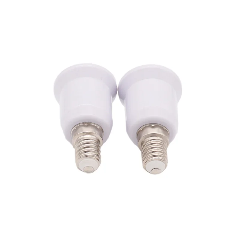 NEW Converters E14 to E27 Adapter Conversion Socket High Quality Material Socket Light Bulb Adapter Screw Base Bulb Lamp Holder