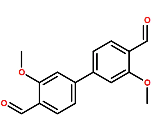 

3,3‘-dimethoxy-[1,1‘-biphenyl]-4,4‘-dicarbaldehyde