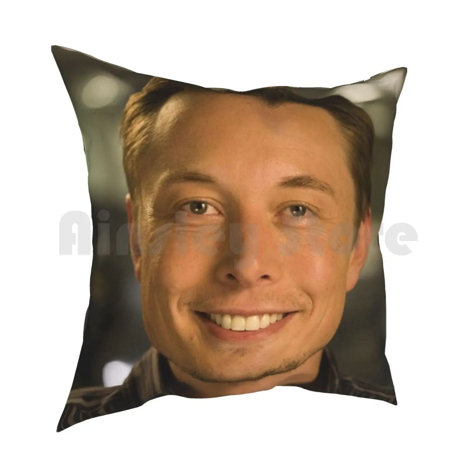 Elon Musk Pillow Case Printed Home Soft Throw Pillow Elon Musk Elon Musk Spacex Tesla