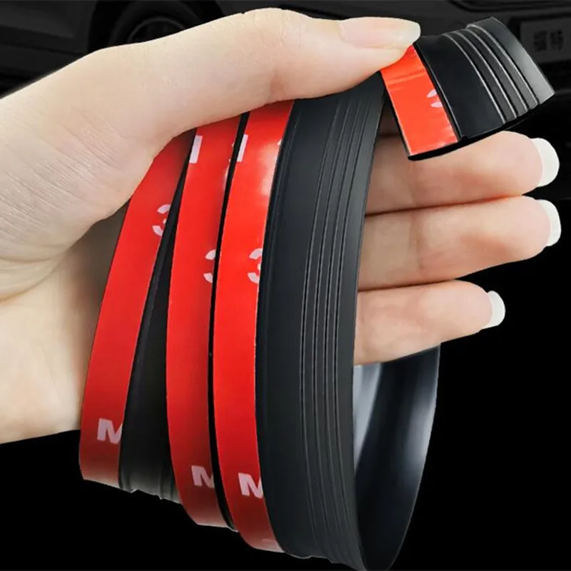 Car Rubber Sealing Strip Auto Trunk Lid Gap Seal Strip For SUV Hatchback Upper Edge Trim Automotive Dustproof Sealant Accessori