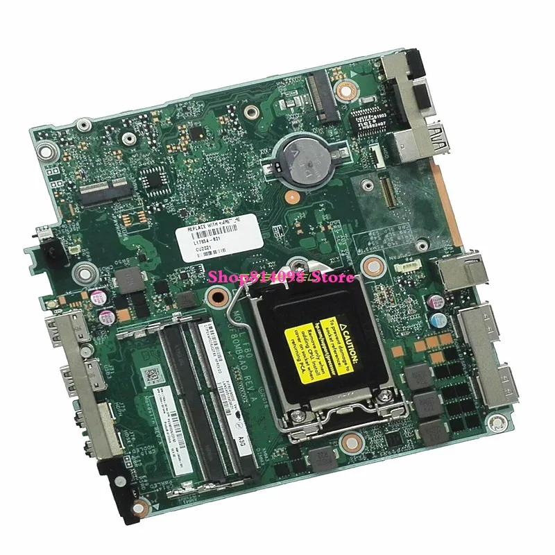 L17654-001 L17654-601 for HP ProDesk 400 G4 DM Motherboard DA0F80MB6A0 L17662-601 L04566-001 Mainboard 100%tested fully work