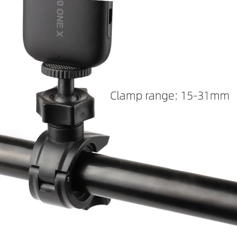 Clip di supporto per morsetto per bici da bicicletta per OM 4 OSMO Mobile 3 2/OSmo Pocket 2 3 Insta360 One X3 4 Gopro Hero 10 12 Action Camera
