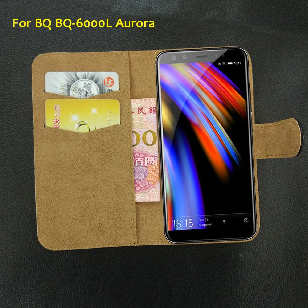 6 Colors BQ BQ-6000L Aurora Case Leather Vintage Luxury Exclusive Retro BQ BQ-6000L Aurora Protective Phone Cover Credit