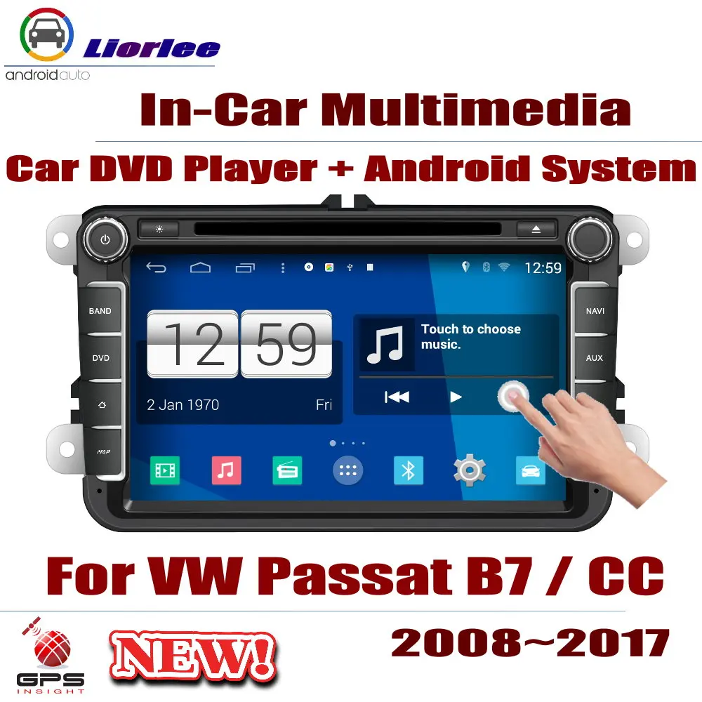 

For VW Passat B7/CC 2008-2017 Car Android DVD GPS Player Navigation System HD Screen Radio Stereo Multimedia