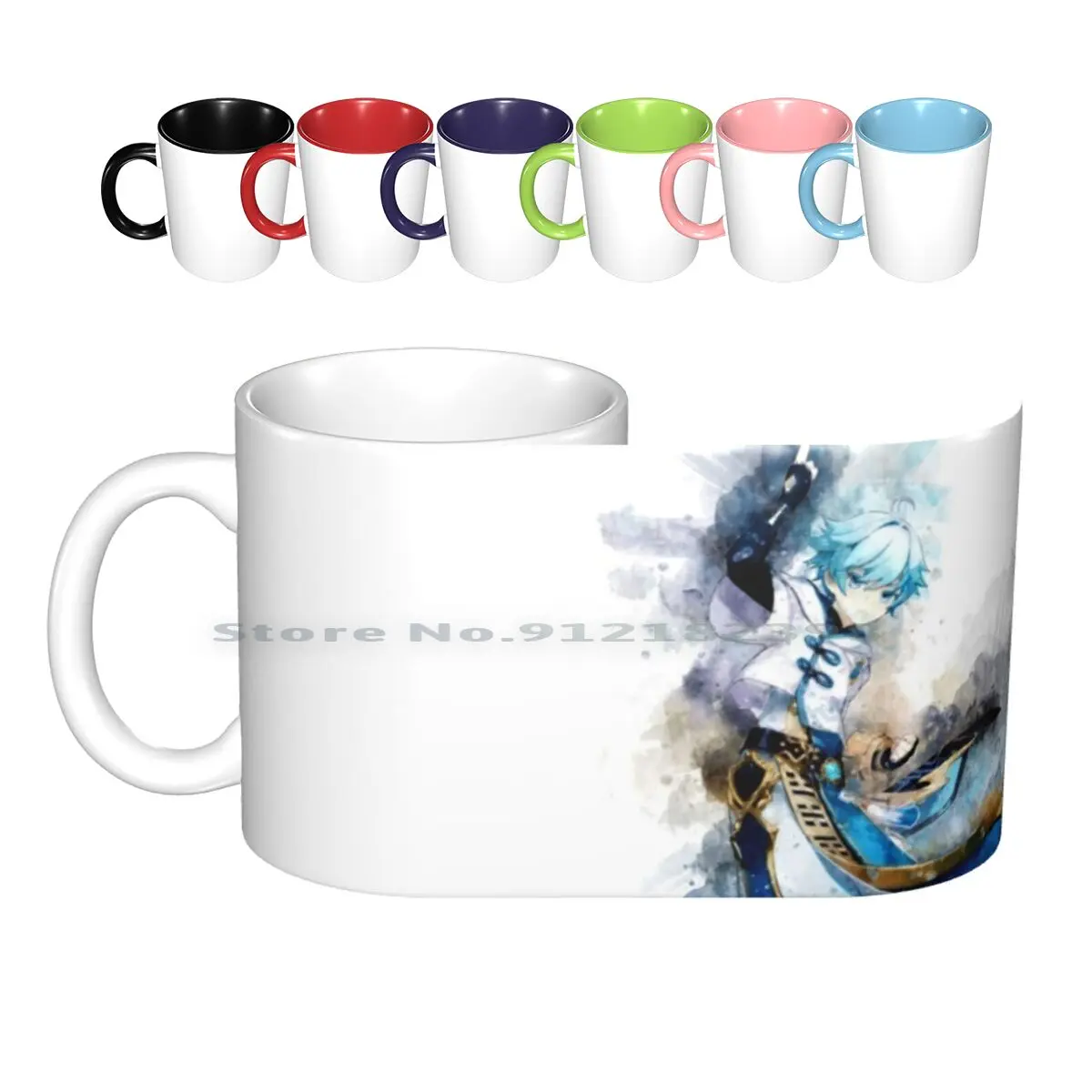 Chongyun-Genshin ударные керамические кружки, кофейные чашки, кружка для молока и чая Chongyun Genshin Impact Chongyun