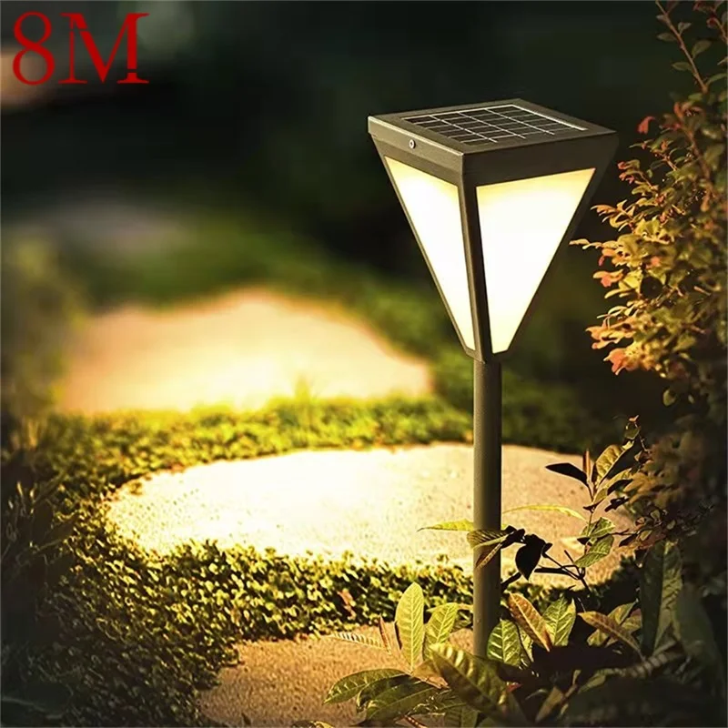 

8M Modern Creative Outdoor Lawn Lamp Light Classical Waterproof Home for Villa Path Garden Decoration