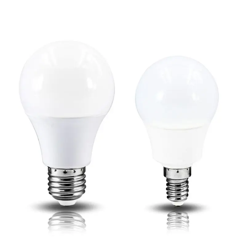 1PC lampada a LED E14 3W 5W 7W 9W 12W 15W 18W 20W E27 lampadina a LED Smart IC potenza reale per soggiorno camera da letto illuminazione domestica